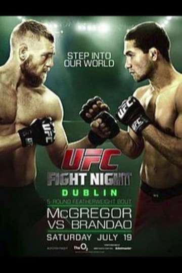 UFC Fight Night 46 McGregor vs Brandao Poster