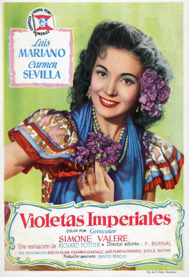 Imperial Violets Poster