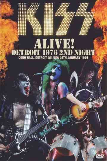 Kiss [1976] Dressed For Cobo Poster