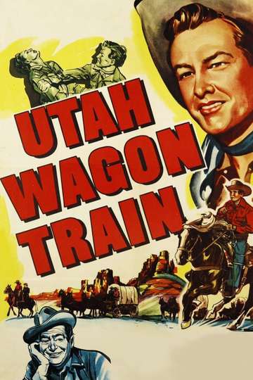 Utah Wagon Train Poster