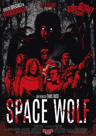 Space Wolf Poster