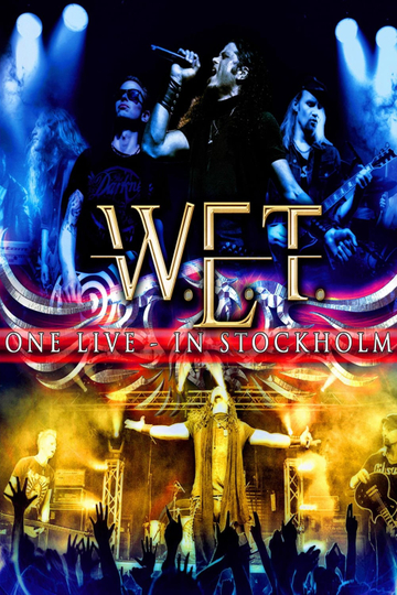 WET  One Live in Stockholm Poster