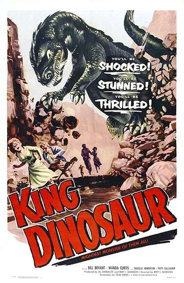 King Dinosaur Poster