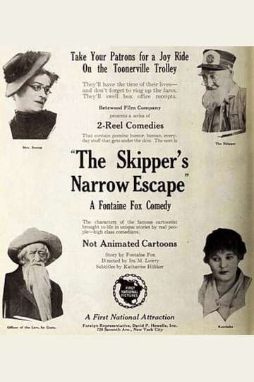 The Skippers Narrow Escape Poster