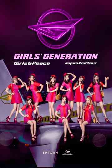 Girls' Generation ~ Girls & Peace ~ Japan 2nd Tour poster