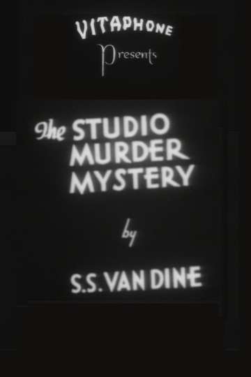 The Studio Murder Mystery Poster