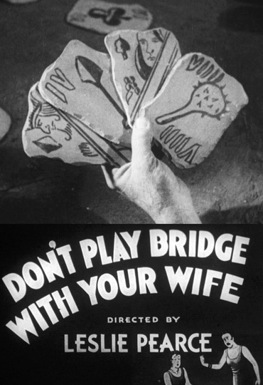 Dont Play Bridge With Your Wife Poster