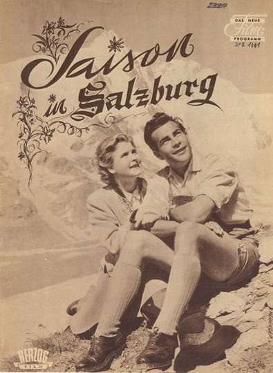 Saison in Salzburg Poster