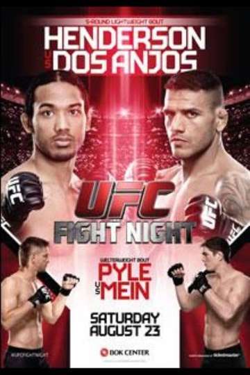 UFC Fight Night 49 Henderson vs Dos Anjos Poster