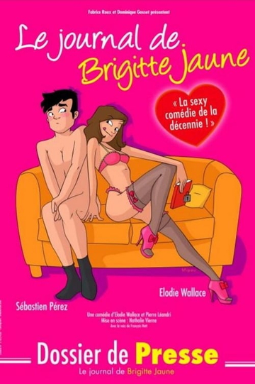 Le Journal de Brigitte Jaune Poster