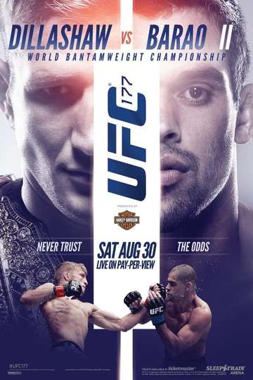 UFC 177 Dillashaw vs Soto Poster