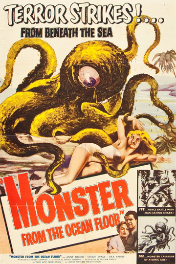 Monster from the Ocean Floor Poster