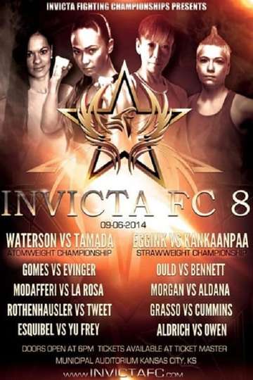 Invicta FC 8 Waterson vs Tamada Poster