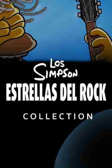 Los Simpsons Estrellas del Rock Poster