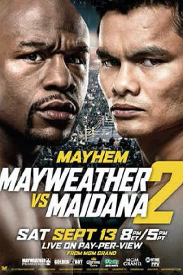 Floyd Mayweather Jr vs Marcos Maidana II