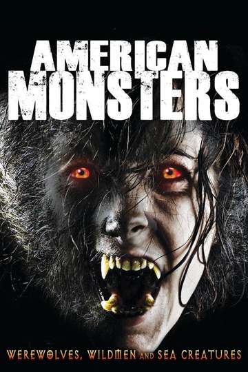 American Monsters Werewolves Wildmen and Sea Creatures Poster