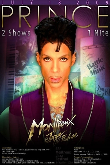 Prince  Montreux Jazz Festival Early Show