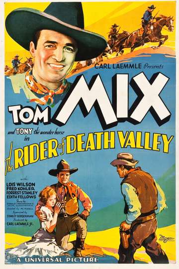 The Rider of Death Valley Poster