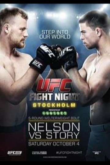 UFC Fight Night 53 Nelson vs Story Poster