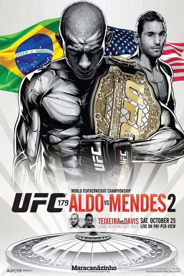 UFC 179 Aldo vs Mendes 2 Poster