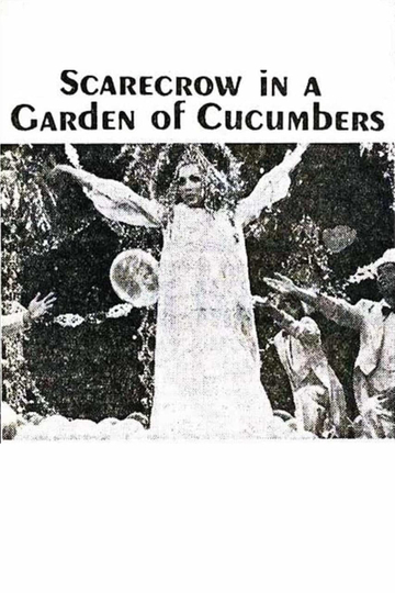 Scarecrow in a Garden of Cucumbers Poster