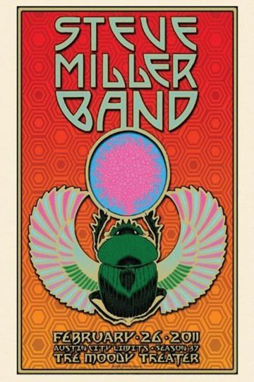 Steve Miller Band - Live at Austin City Limits Poster
