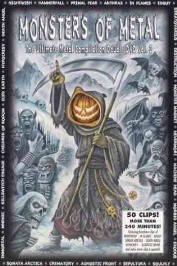 Monsters of Metal Vol 3 poster