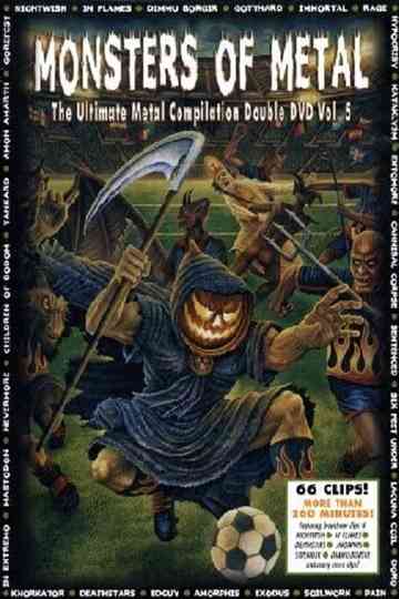 Monsters of Metal Vol 5 poster