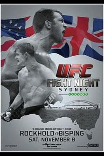 UFC Fight Night 55 Rockhold vs Bisping Poster