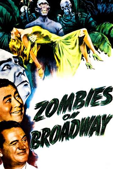 Zombies on Broadway Poster