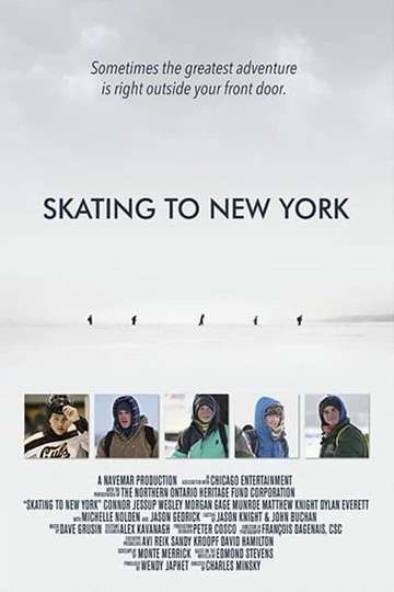 Skating to New York Poster