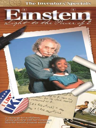 Einstein Light to the Power of 2 Poster