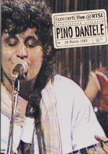 Pino Daniele Live  RTSI Poster