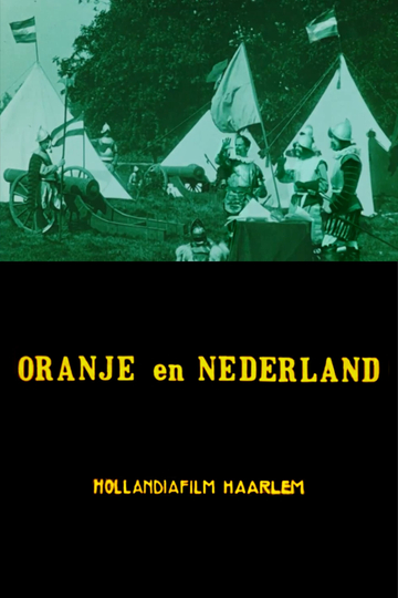 The Netherlands and Orange Poster