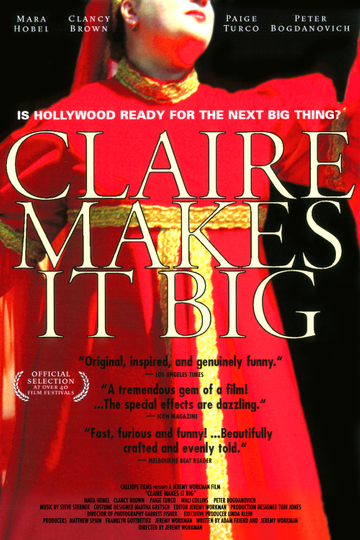 Claire Makes It Big Poster