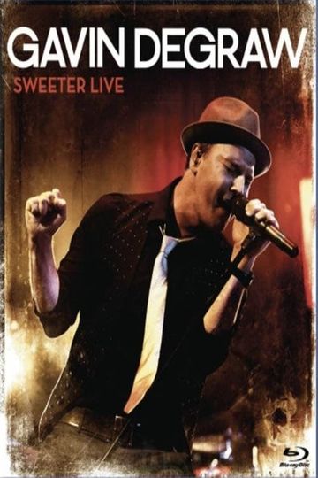 Gavin DeGraw: Sweeter Live Poster