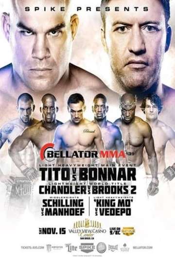 Bellator 131 Tito vs Bonnar Poster