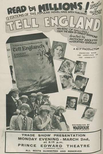 Tell England Poster