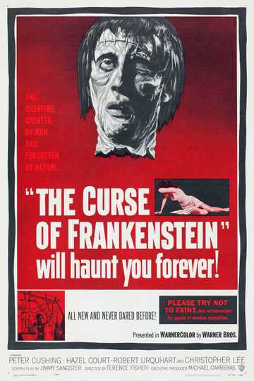 The Curse of Frankenstein Poster