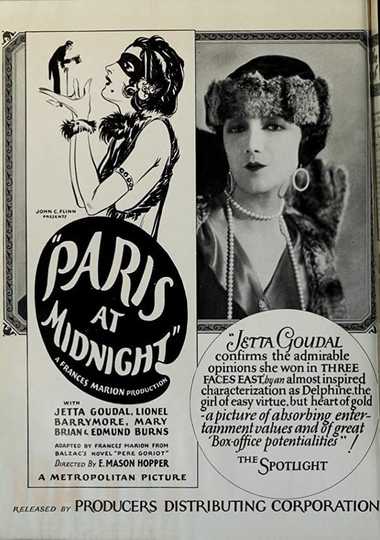 Paris at Midnight Poster