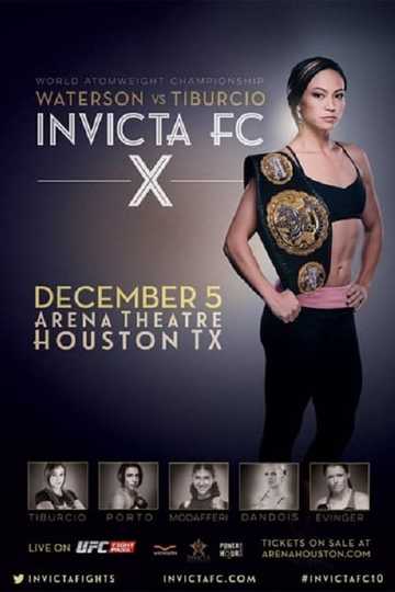 Invicta FC 10 Waterson vs Tiburcio Poster