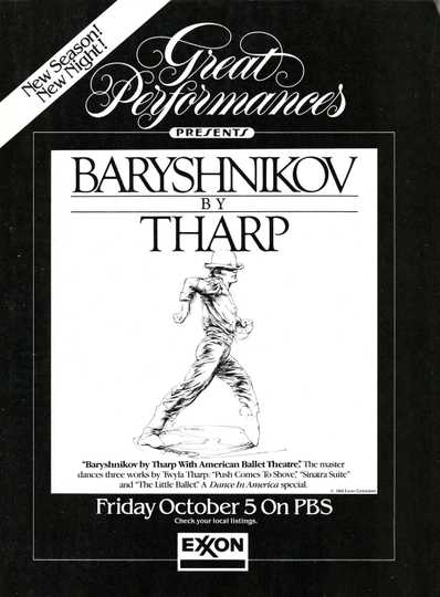 Baryshnikov by Tharp with American Ballet Theatre Poster