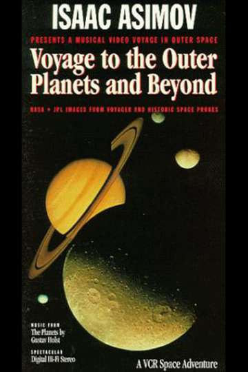 Isaac Asimov Voyage to the Outer Planets  Beyond Poster