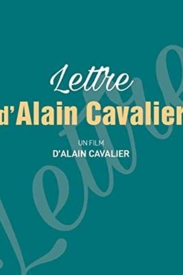 Lettre dAlain Cavalier