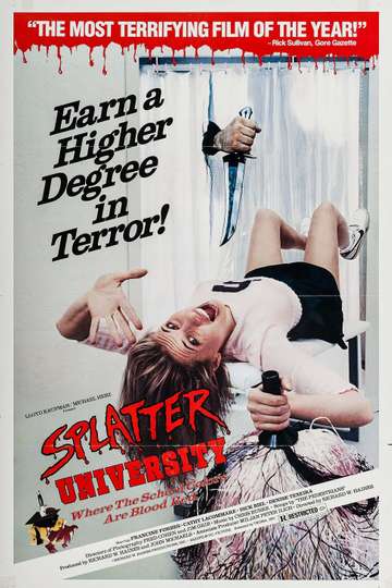 Splatter University Poster
