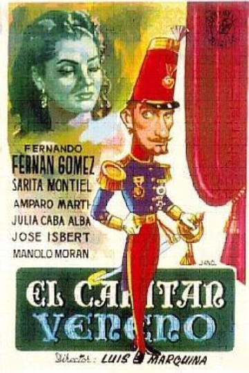 El capitán Veneno Poster