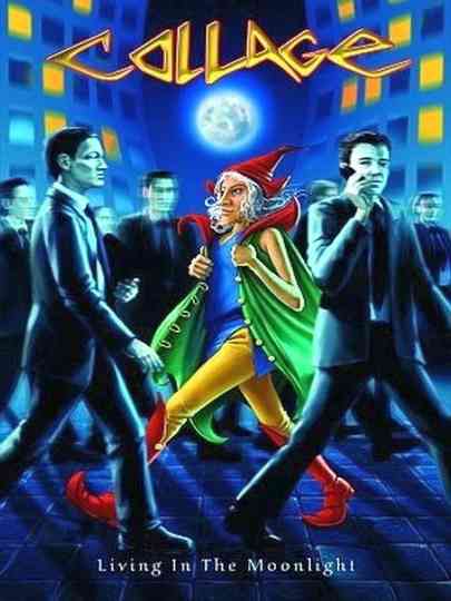 Collage Living In The Moonlight poster