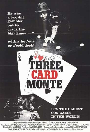 Three Card Monte Poster