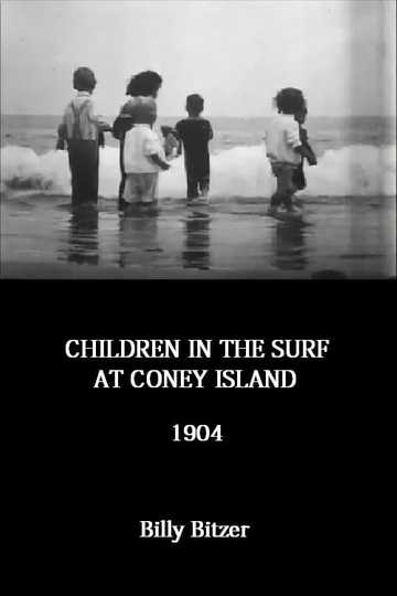 Children in the Surf at Coney Island