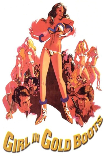 Girl in Gold Boots Poster